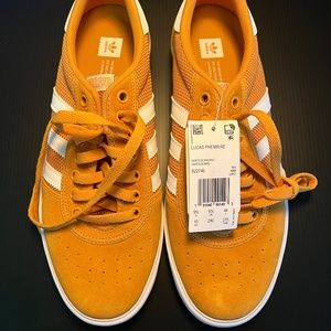 Adidas Yellow Skate Shoes